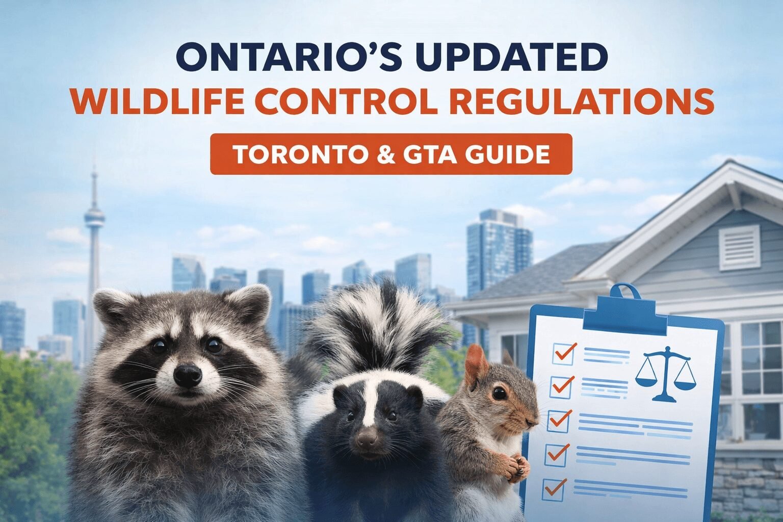 Wildlife Removal Rules & Regulations in Ontario