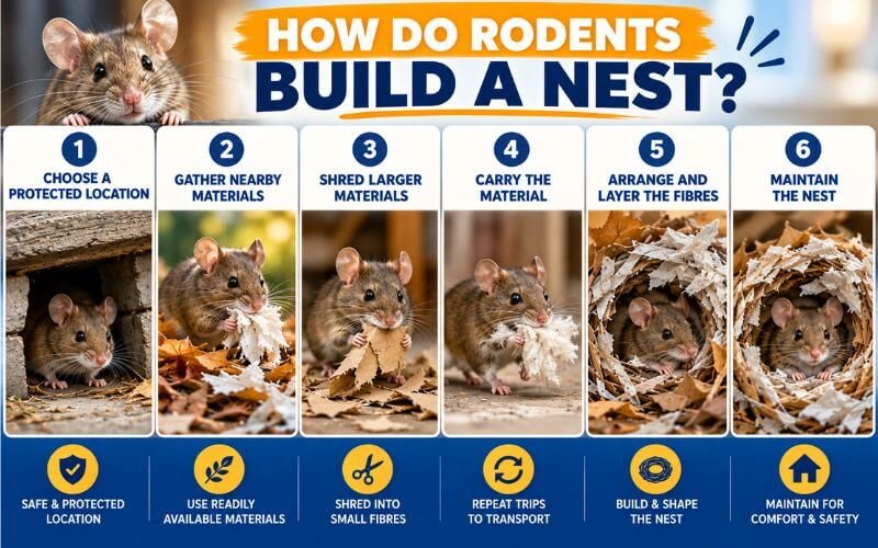 How Do Rodents Build a Nest