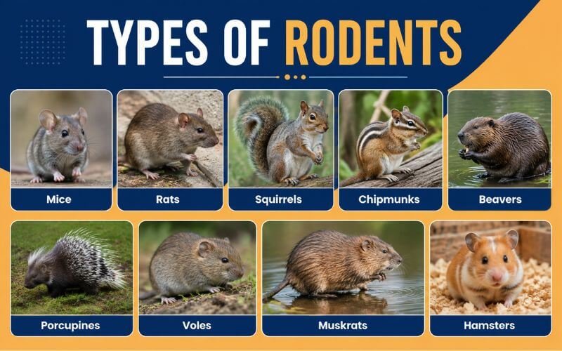 Types Of Rodent