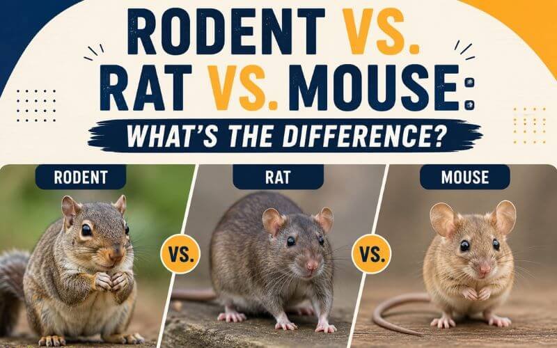Rodent vs. Rat vs. Mouse: What's the Difference?